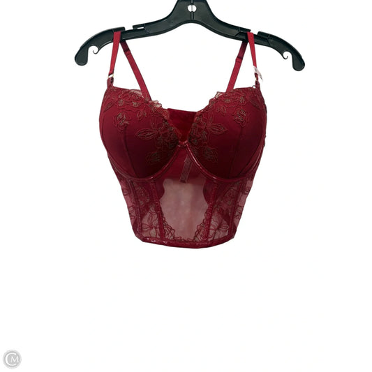 Bra By Victorias Secret In Gold & Red, Size: 0
