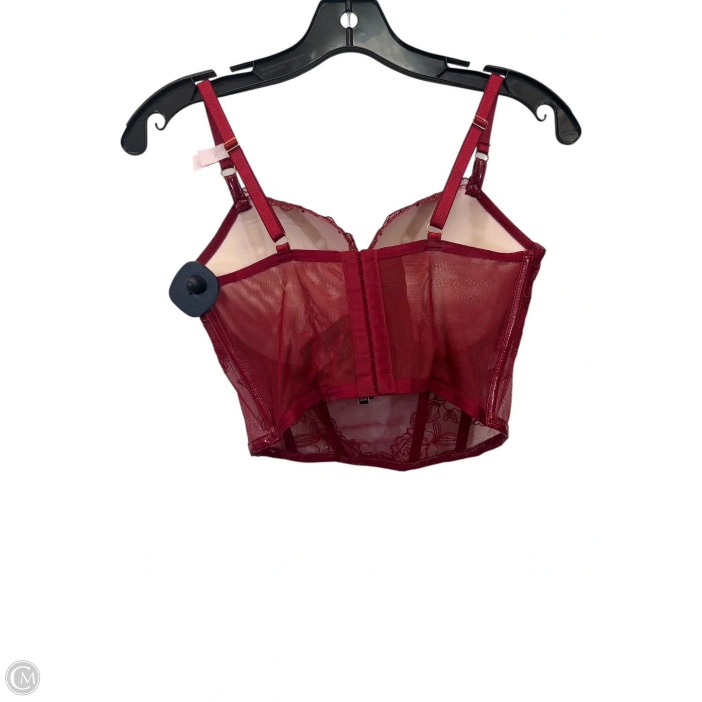 Bra By Victorias Secret In Gold & Red, Size: 0