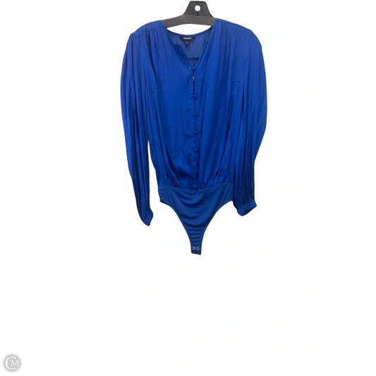 Bodysuit By Express In Blue, Size: S