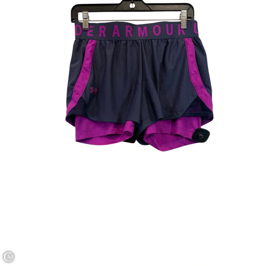 Athletic Shorts By Under Armour In Purple, Size: M