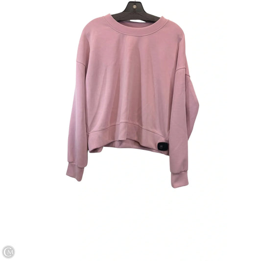 Athletic Sweatshirt Crewneck By Lululemon In Purple, Size: 8