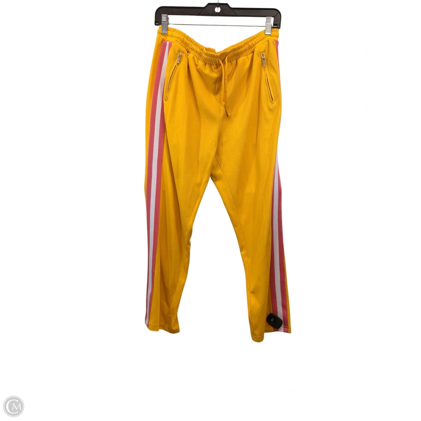 Pants Designer By Rebecca Minkoff In Yellow, Size: M