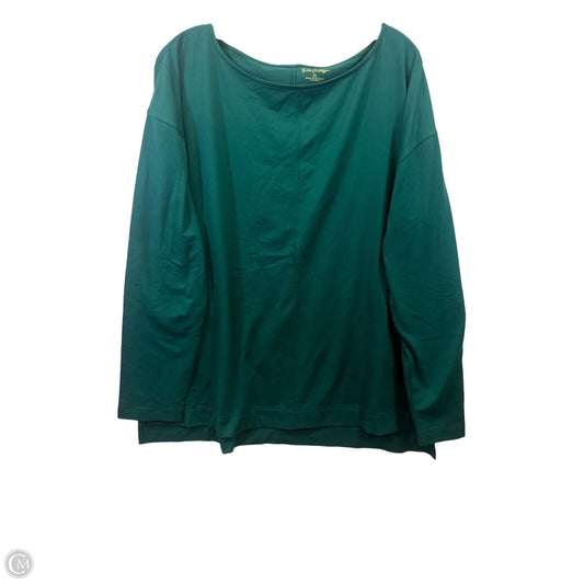 Top Long Sleeve Designer By Lilly Pulitzer In Green, Size: Xl