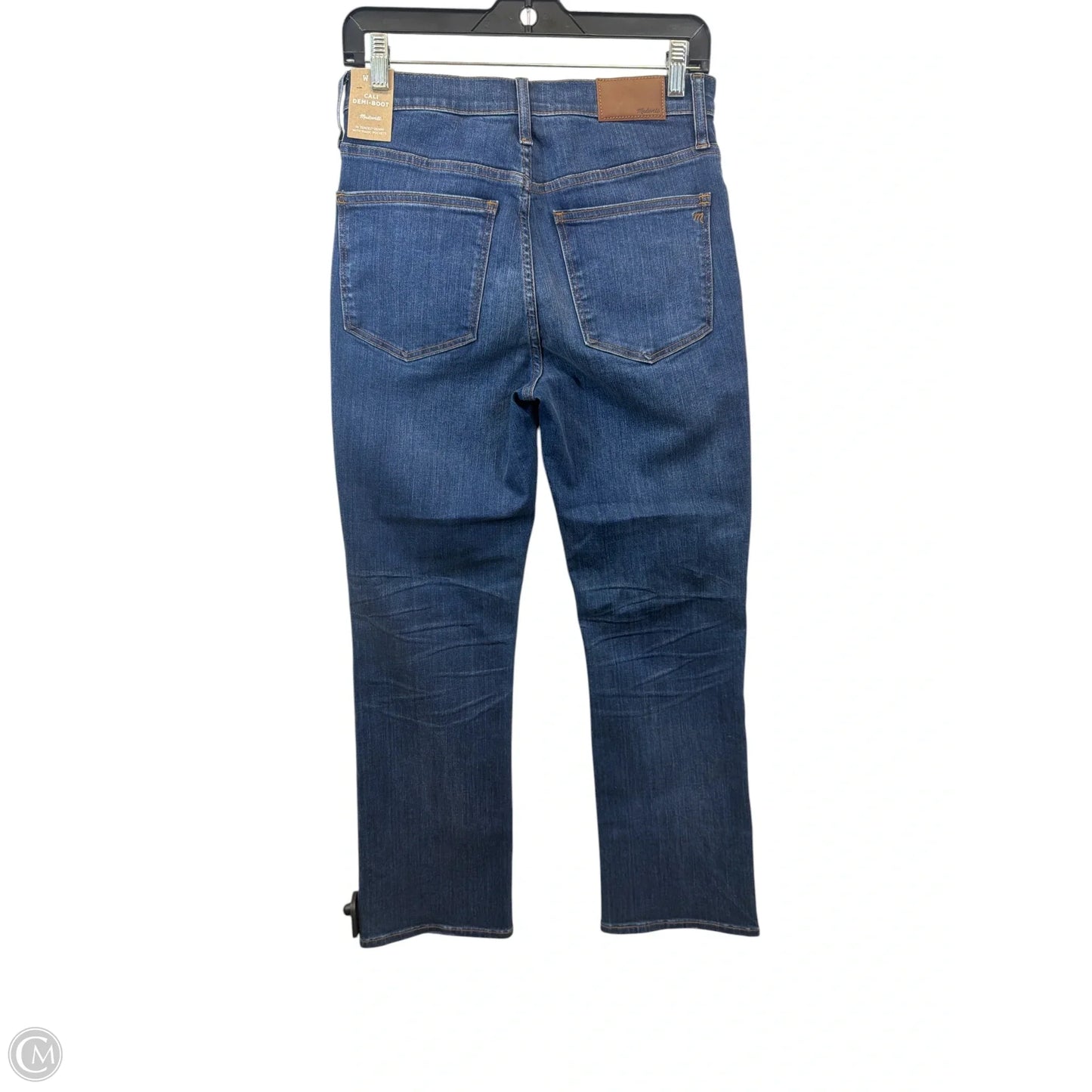 Jeans Boot Cut By Madewell In Blue Denim, Size: 4