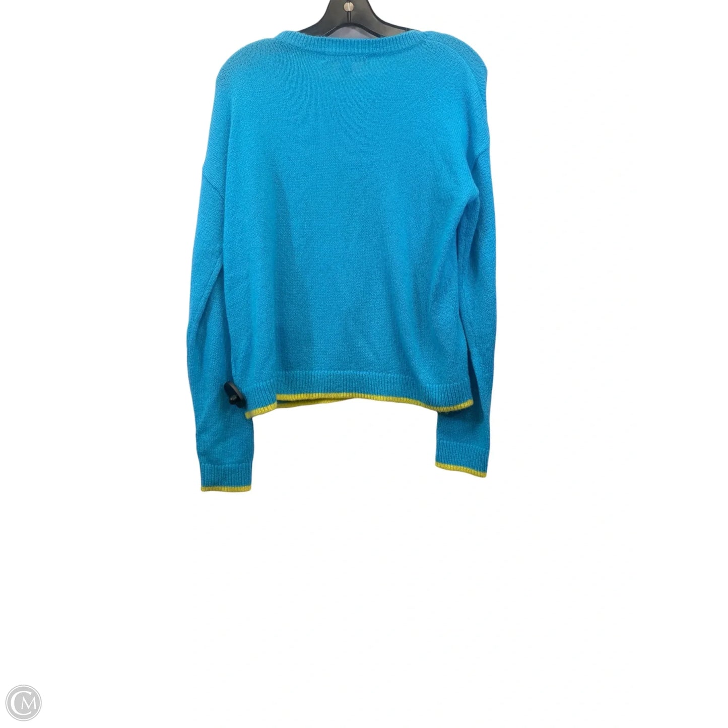 Sweater Designer By Lilly Pulitzer In Blue & Green, Size: M