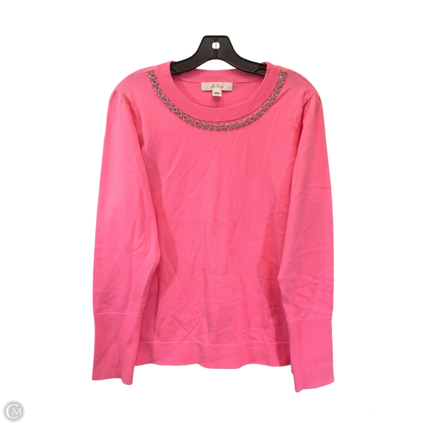 Sweater Designer By Lilly Pulitzer In Pink, Size: Xl