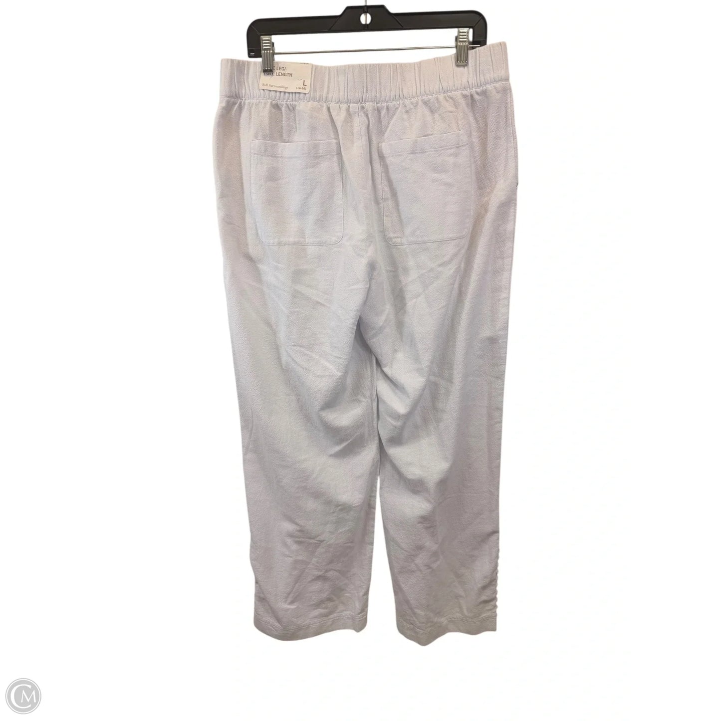 Pants Lounge By Soft Surroundings In White, Size: L