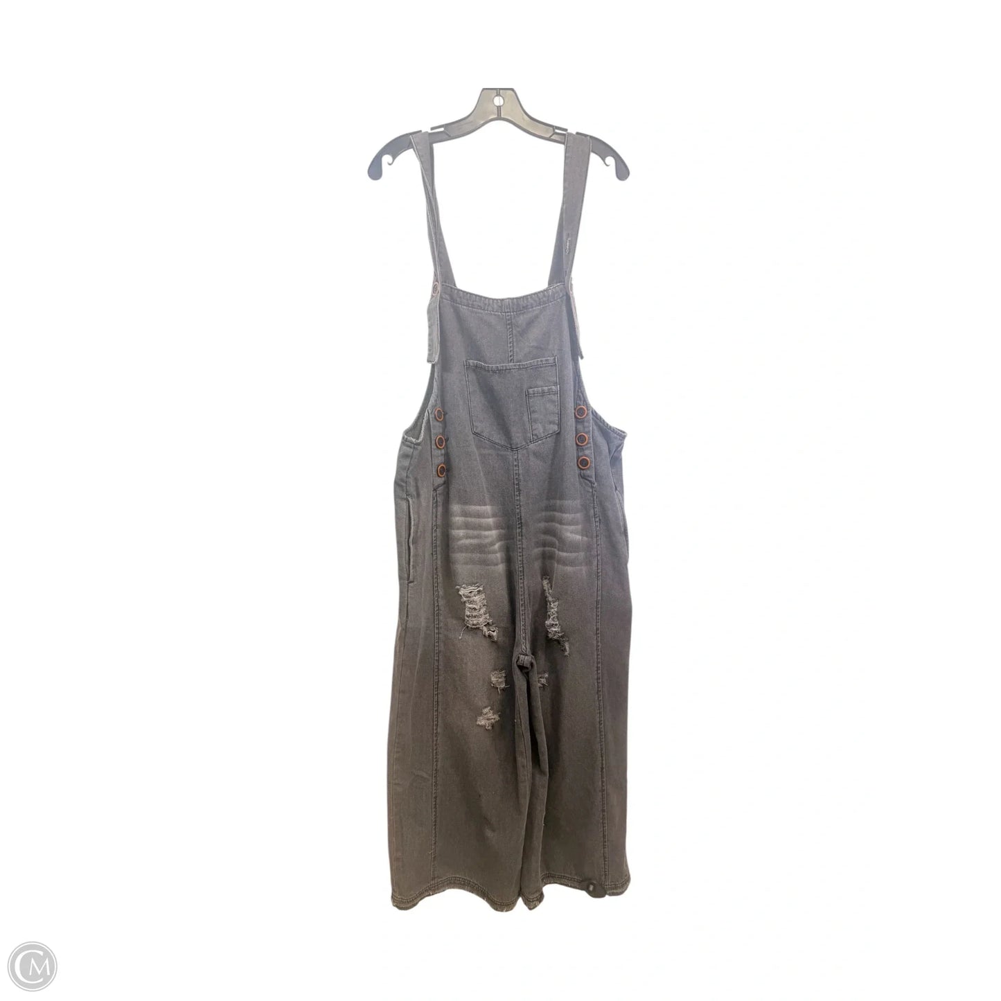 Overalls By Three Bird Nest In Black Denim, Size: M