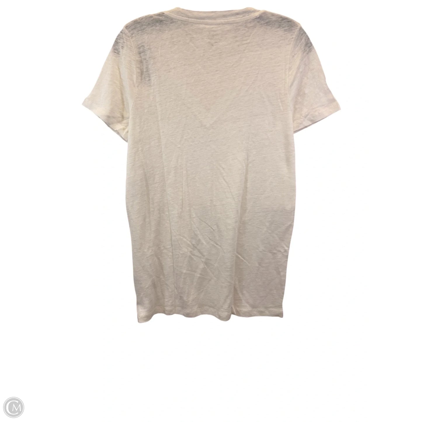 Top Short Sleeve Basic By J. Crew In White, Size: M