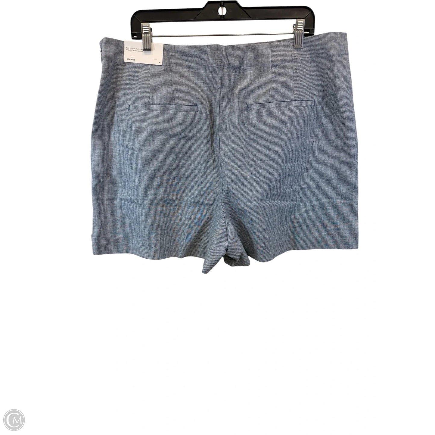 Shorts By Ann Taylor In Blue, Size: 18