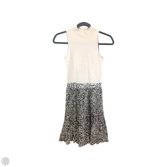 Dress Casual Midi By Ted Baker In Black & White, Size: Xs