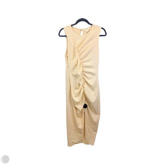 Dress Casual Maxi By Maeve In Checkered Pattern, Size: S