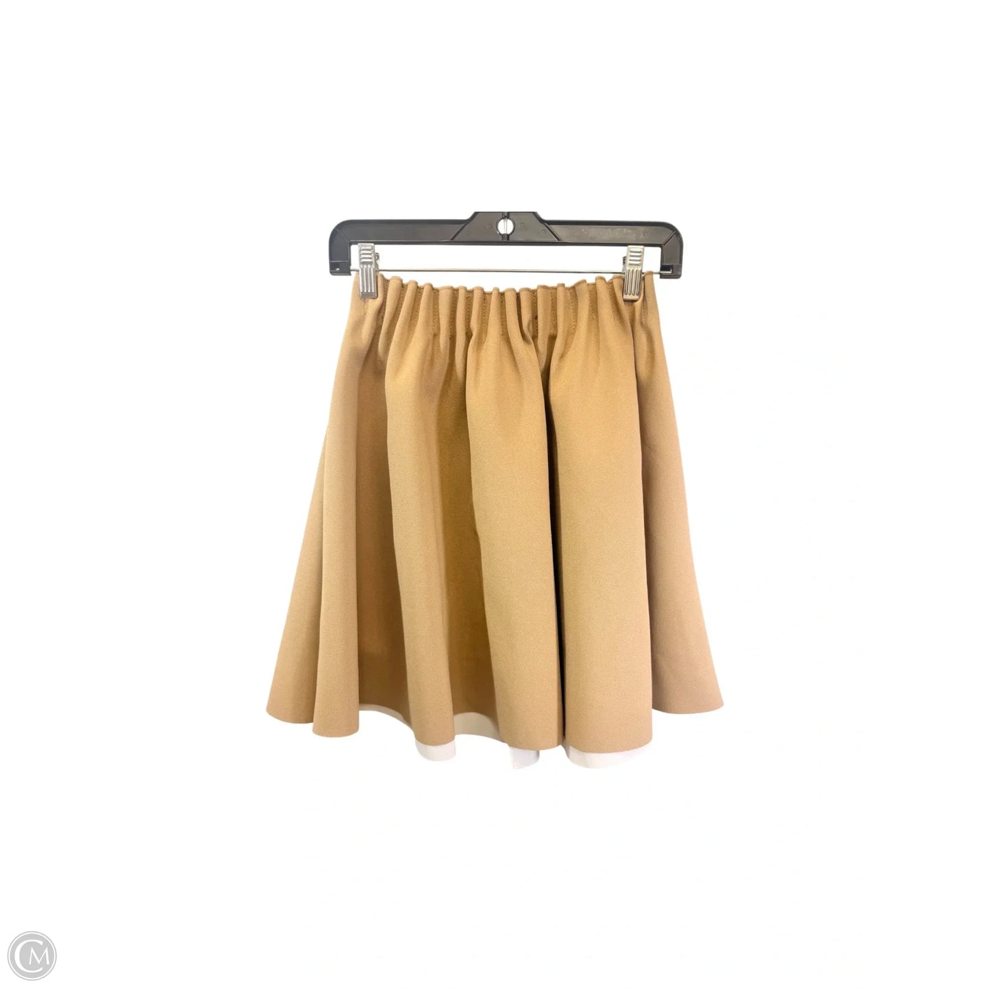 Skirt Mini & Short By Zara In Tan, Size: M