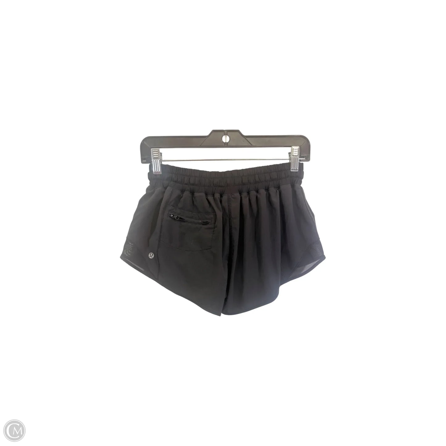 Athletic Shorts By Lululemon In Black, Size: 6