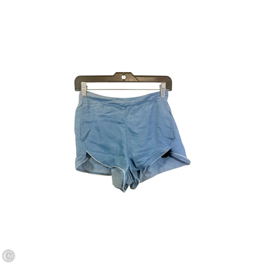 Athletic Shorts By Lululemon In Blue Denim, Size: Xs