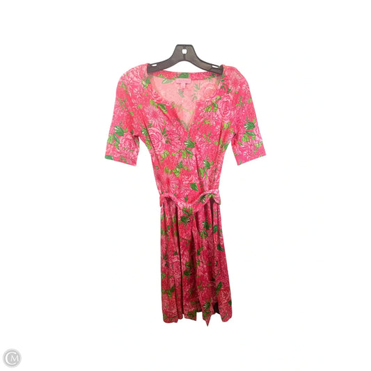 Dress Designer By Lilly Pulitzer In Floral Print, Size: 0