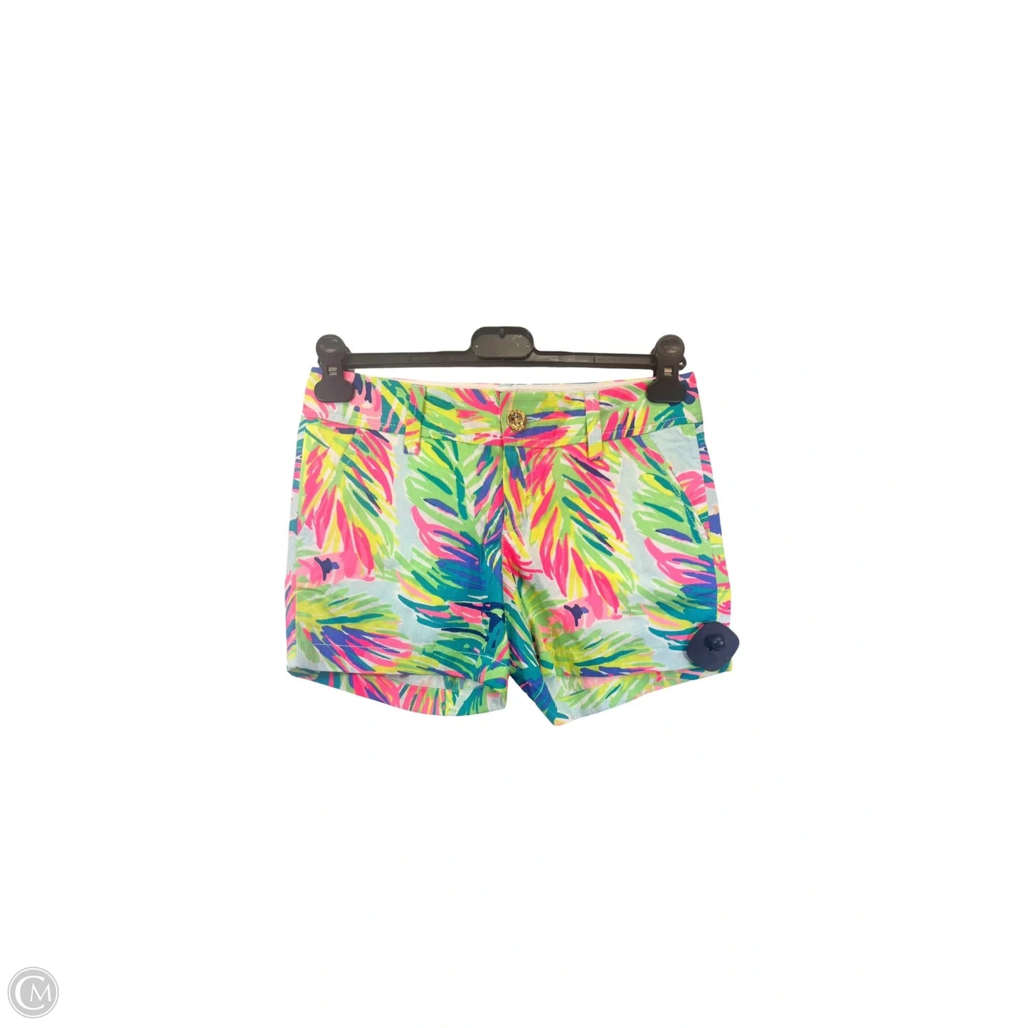 Shorts Designer By Lilly Pulitzer In Tropical Print, Size: 0