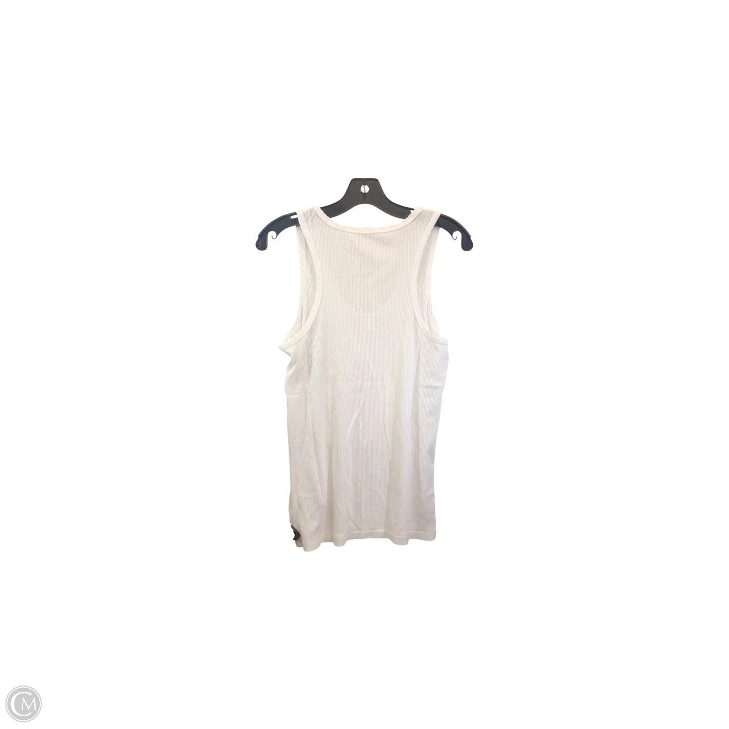 Tank Top By Gap In White, Size: L