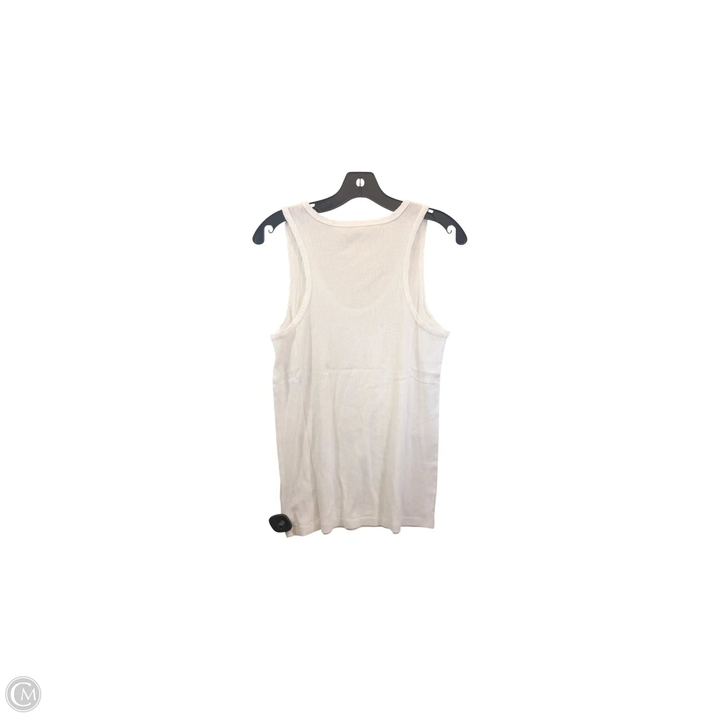 Tank Top By Gap In White, Size: L
