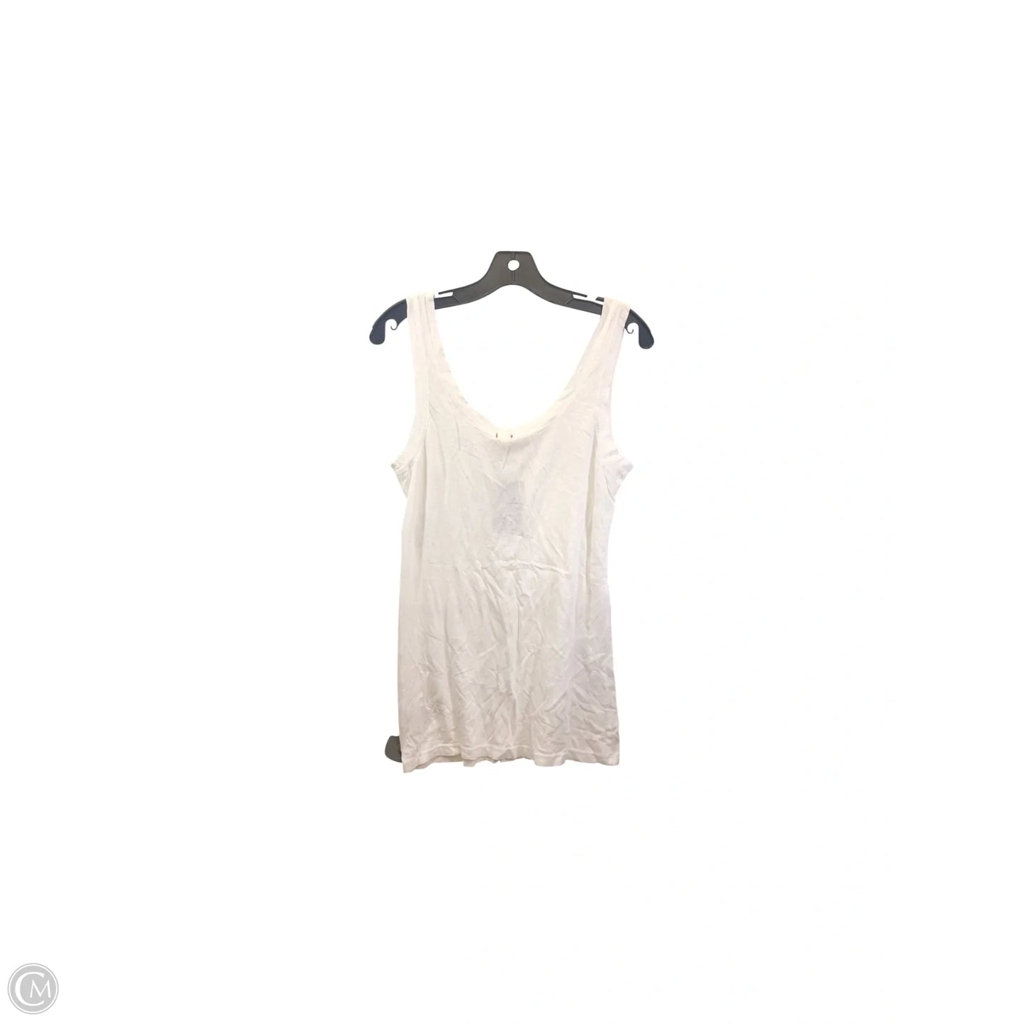 Tank Top By T.la In White, Size: L