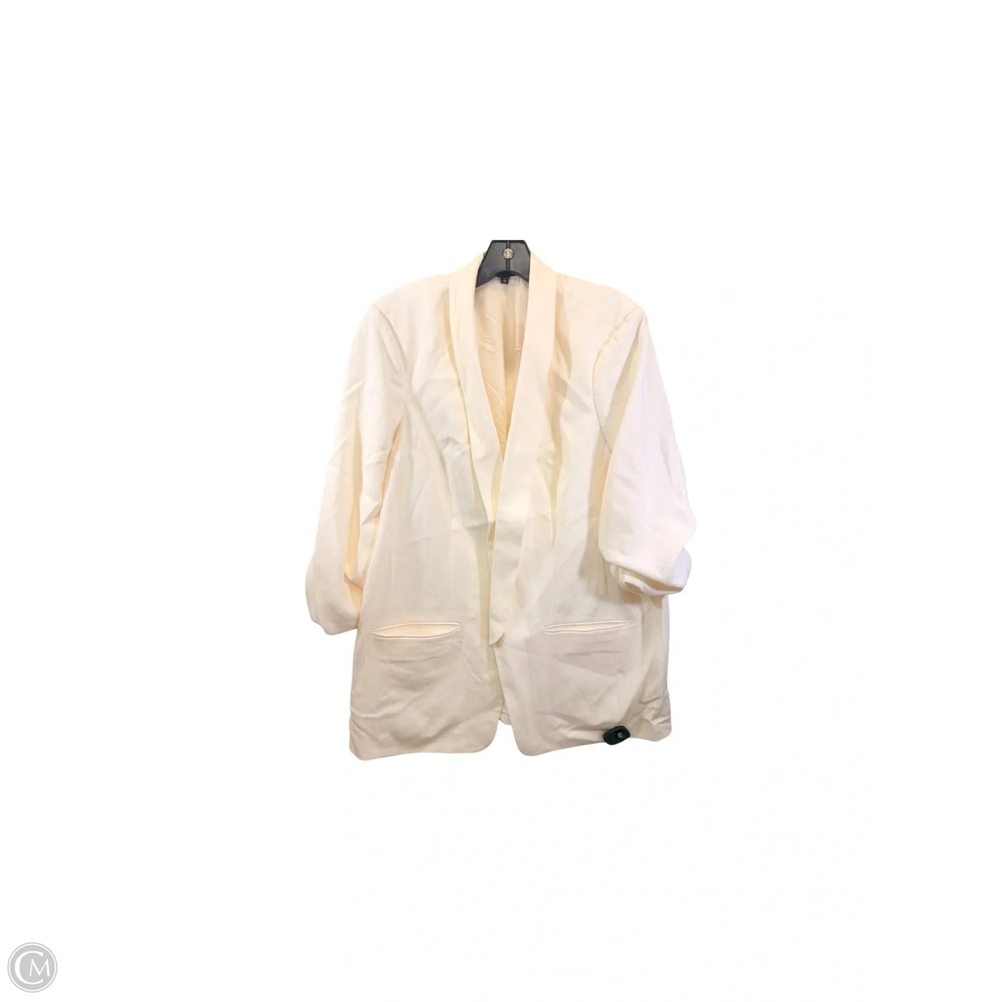 Blazer By Express In Cream, Size: Xl