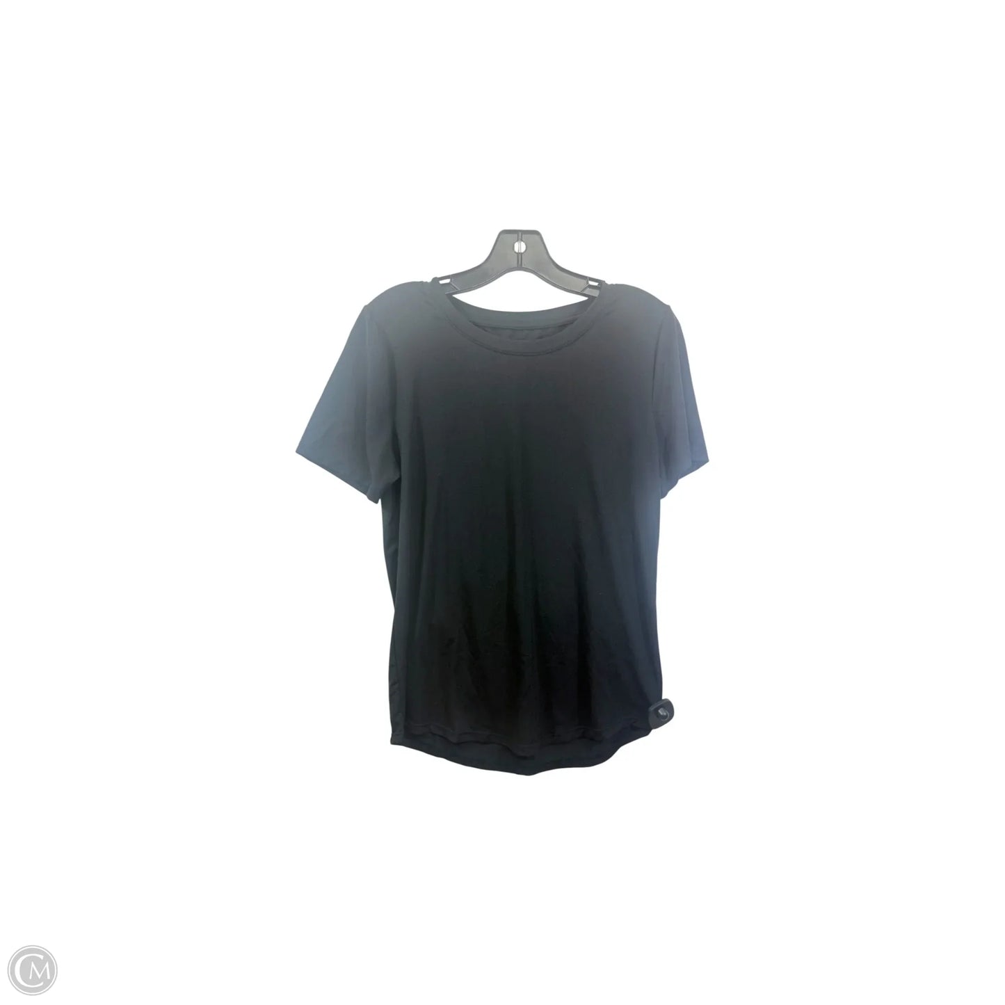 Top Short Sleeve By Gap In Black, Size: M