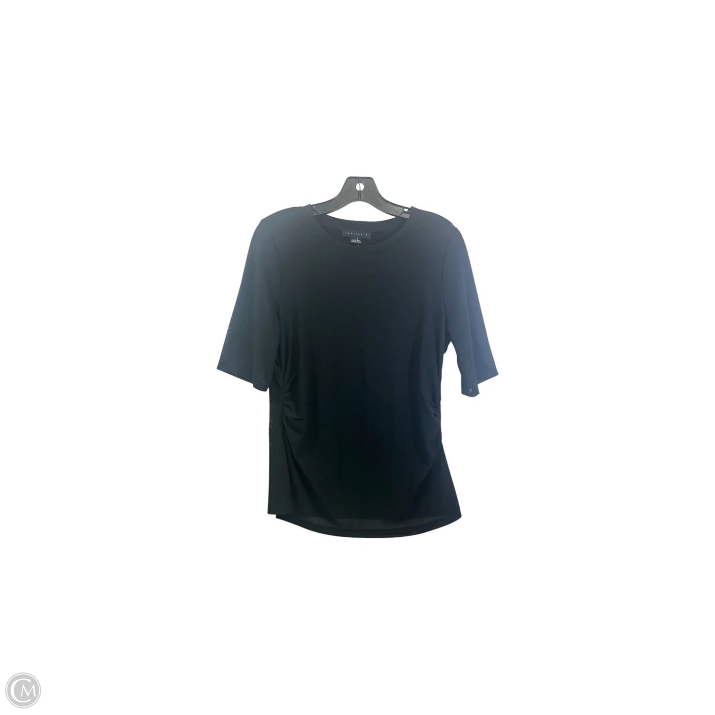 Top Short Sleeve By Sanctuary In Black, Size: L