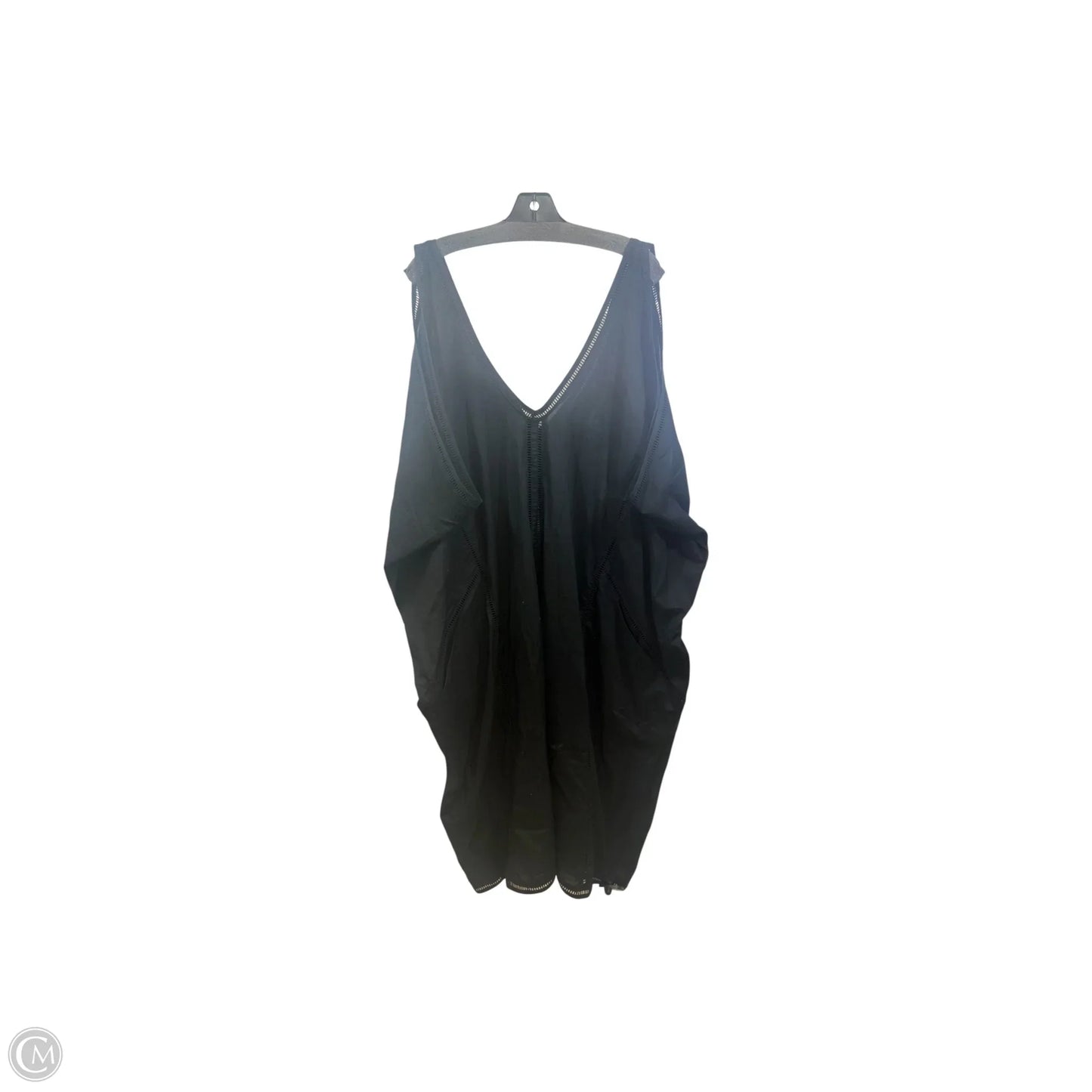 Swimwear Cover-up By ArteSands In Black, Size: 3x