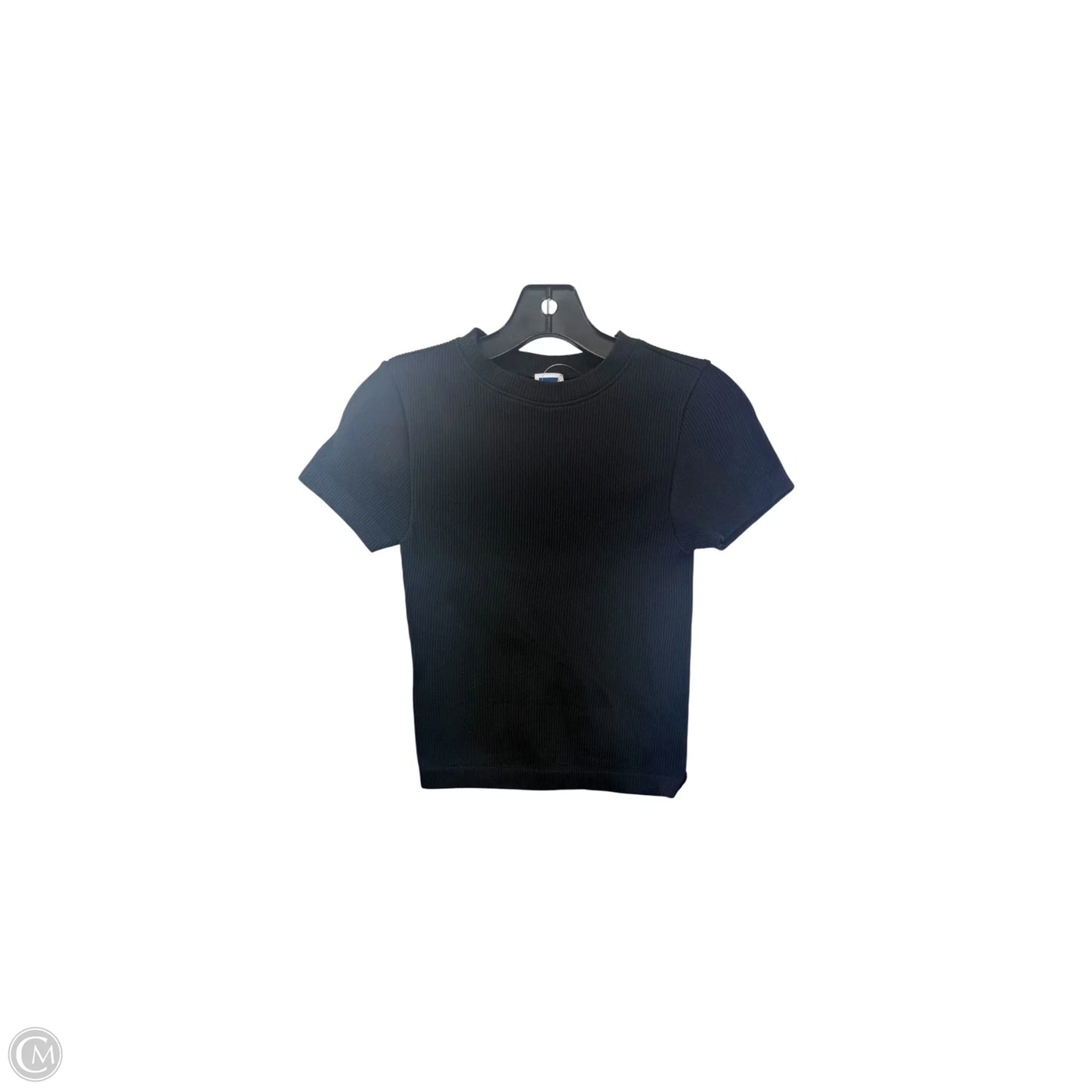 Top Short Sleeve By Old Navy In Black, Size: M