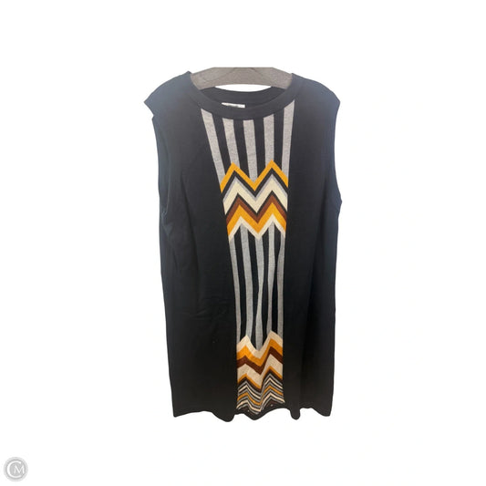 Dress Designer By Missoni In Black & Brown, Size: Xl