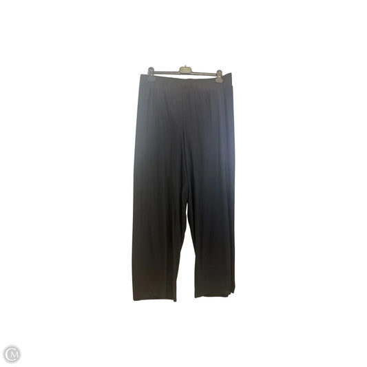 Pants Wide Leg By Attitude In Black, Size: 3x
