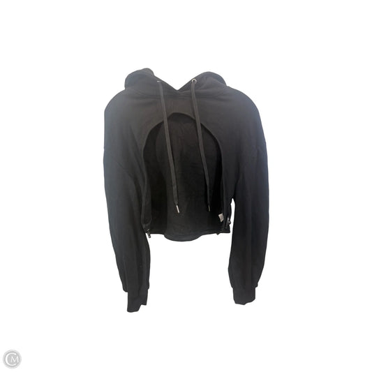 Athletic Top Long Sleeve Hoodie By Fashion Nova In Black, Size: 1x