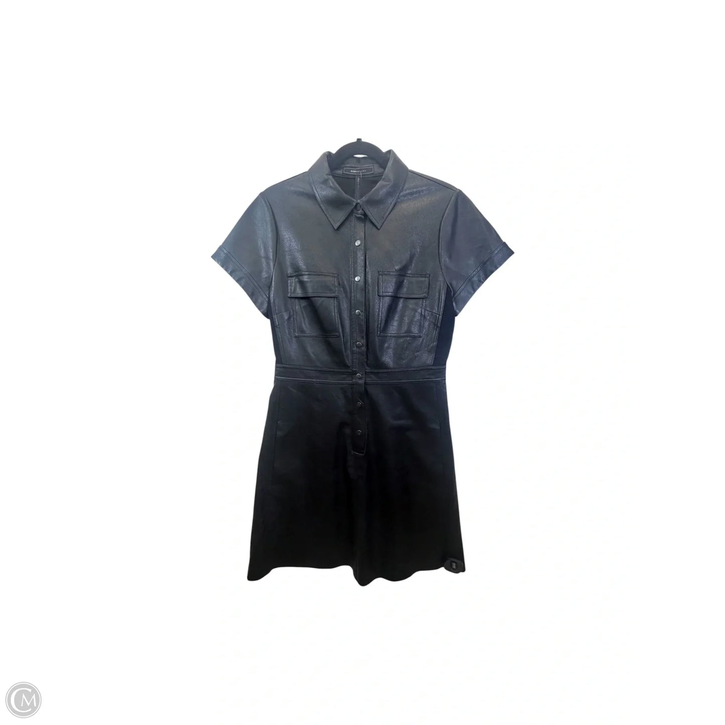 Dress Casual Midi By Bcbgmaxazria In Black, Size: M