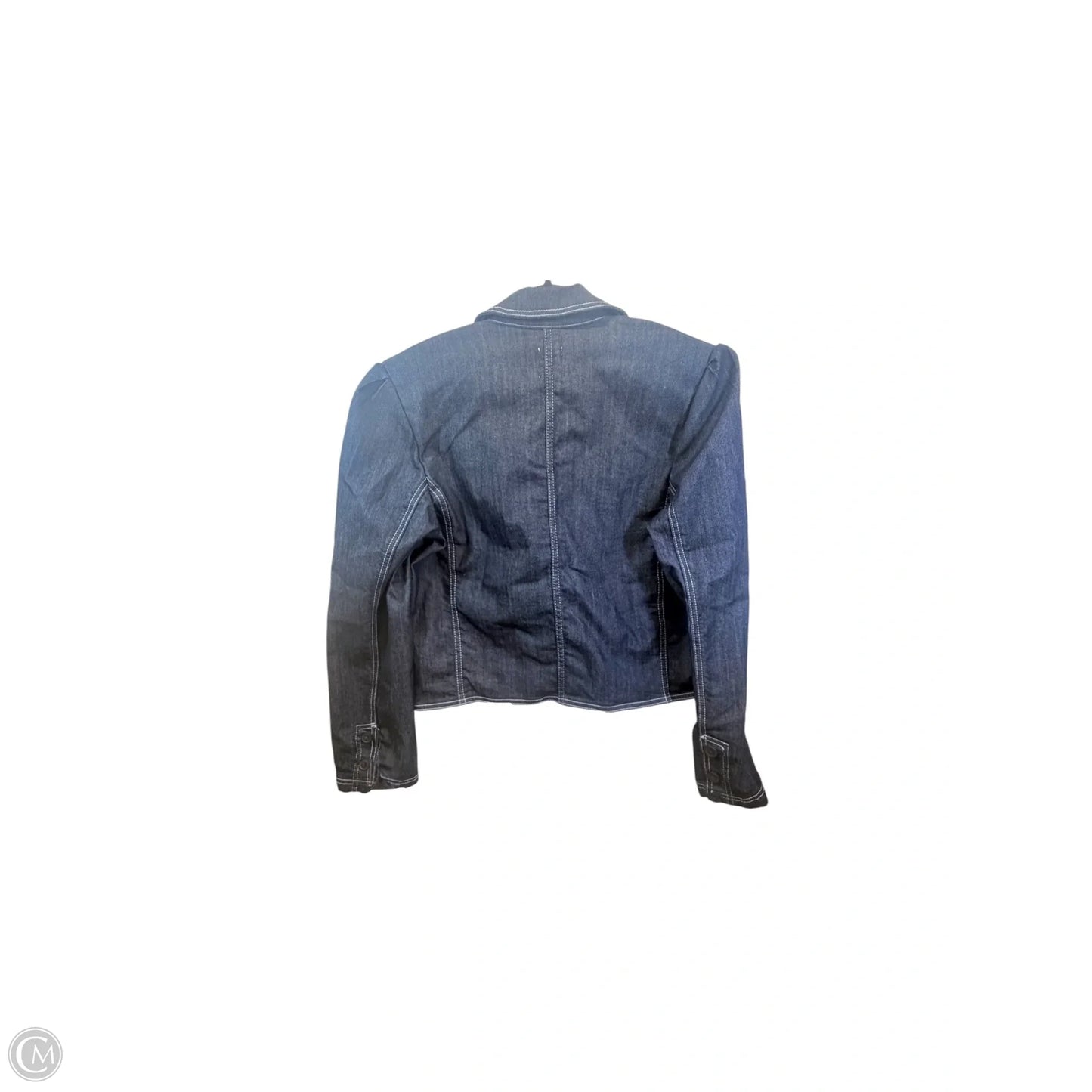 Blazer By Maeve In Blue Denim, Size: M