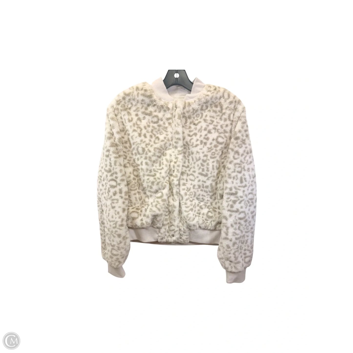Jacket Faux Fur & Sherpa By Sanctuary In Animal Print, Size: S