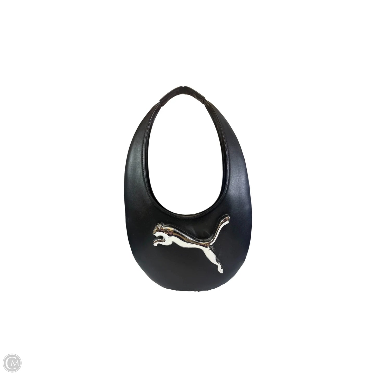 Handbag Leather By Puma, Size: Medium