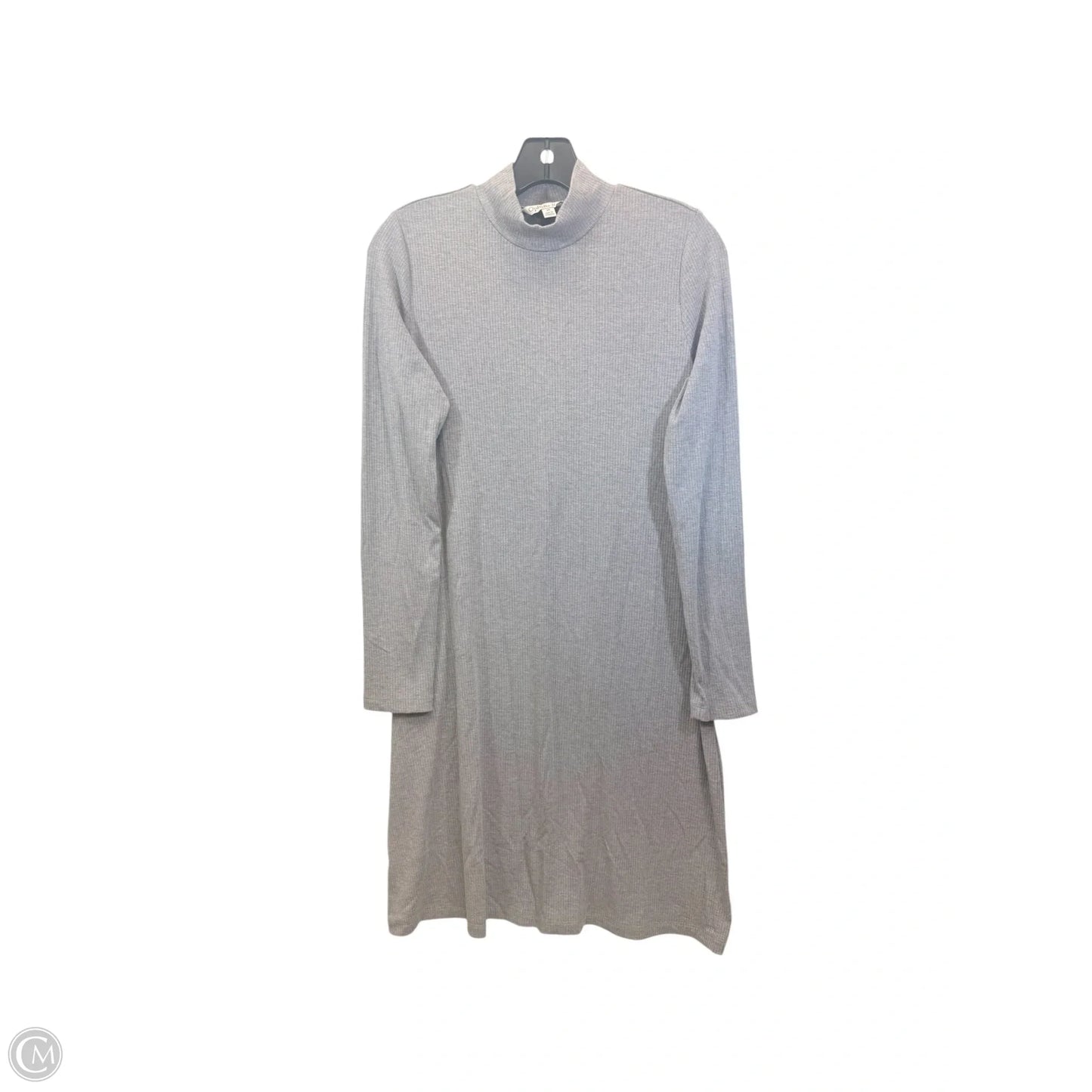 Dress Casual Midi By Ophelia Roe In Grey, Size: M