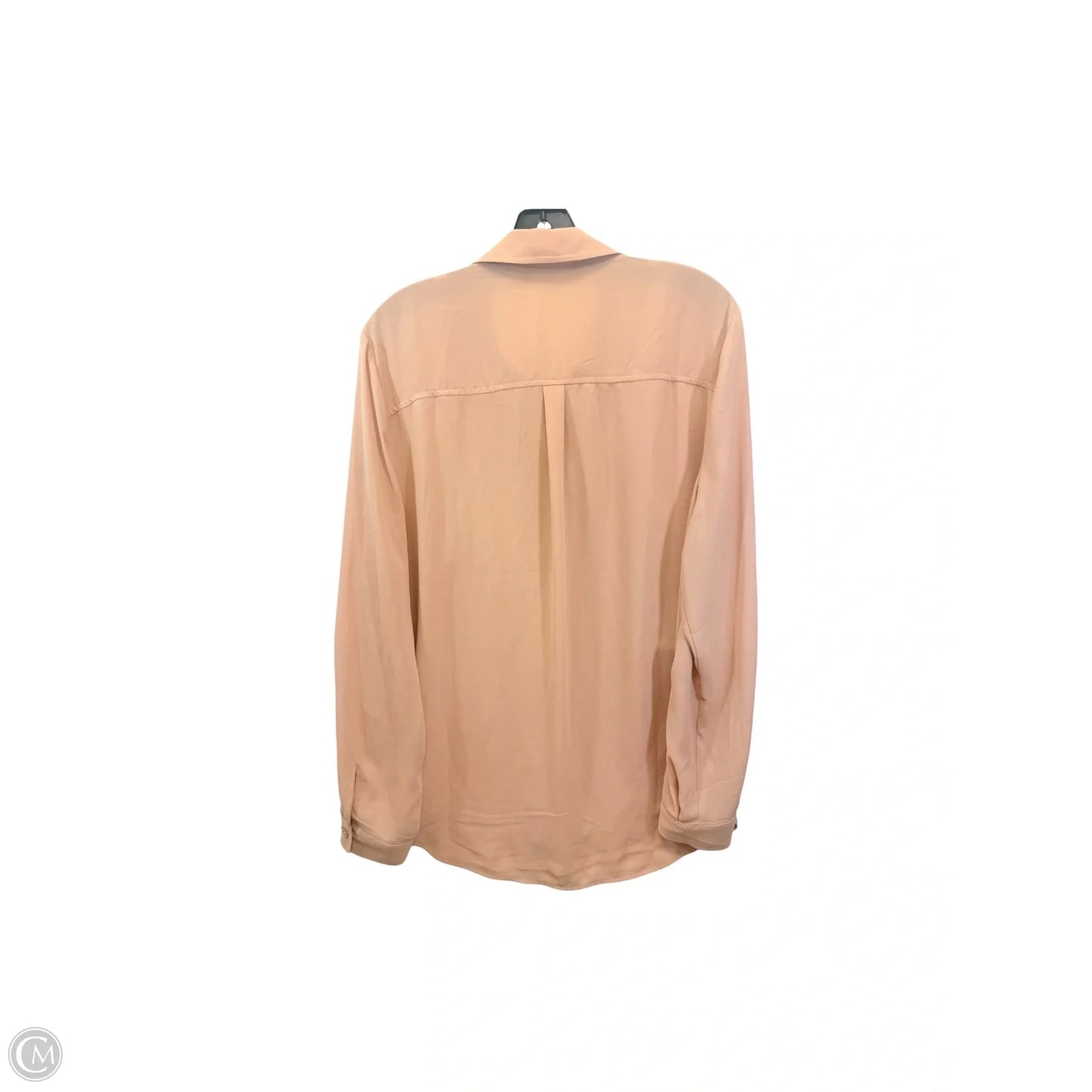 Tunic Long Sleeve By New York And Co In Tan, Size: L