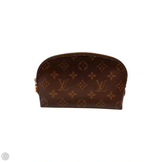 Makeup Bag Luxury Designer By Louis Vuitton, Size: Medium