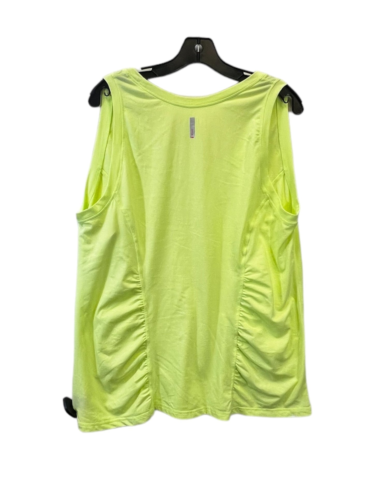 Green Athletic Tank Top Zella, Size 2x