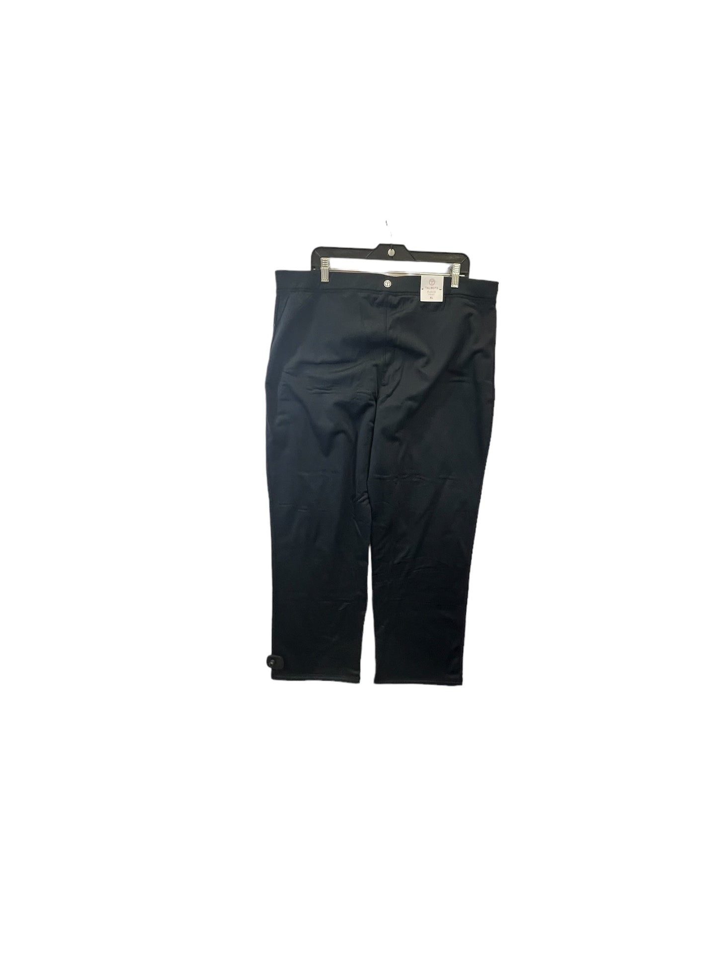 Pants Lounge By Talbots In Black, Size: Xl