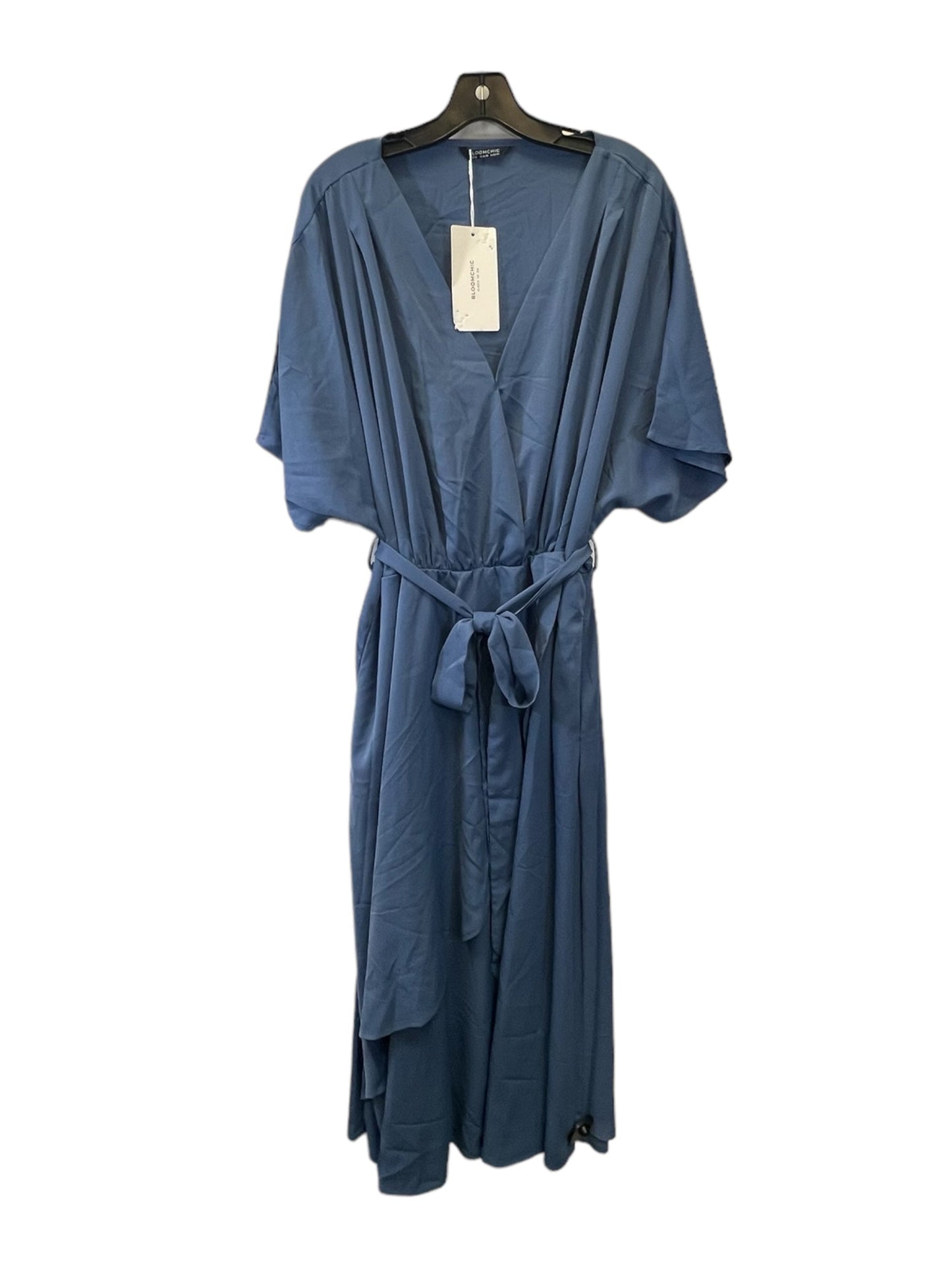 Dress Casual Maxi By Clothes Mentor In Blue, Size: 4x