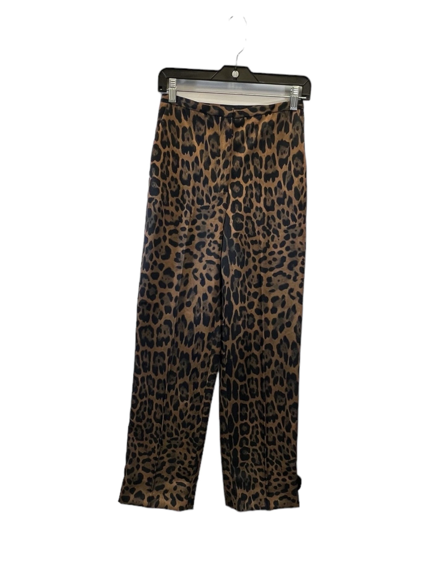 Pants Wide Leg By H&m In Animal Print, Size: 2