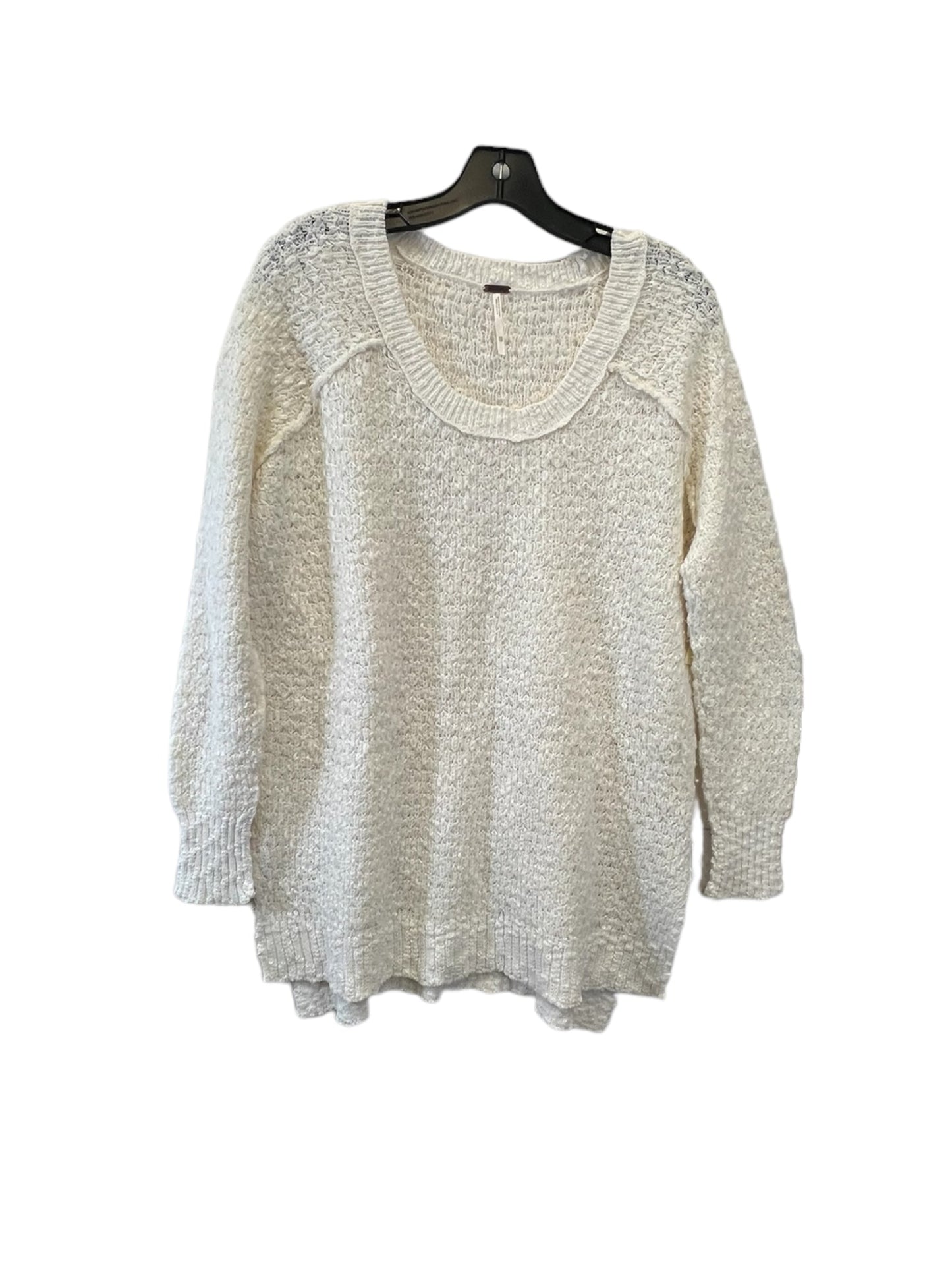 Top Long Sleeve By Free People In Cream, Size: Xs