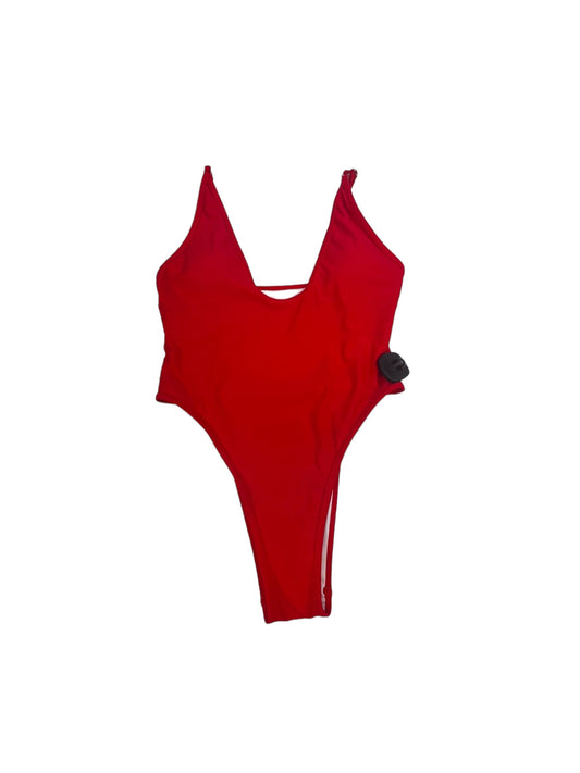 Red Swimsuit Clothes Mentor, Size M