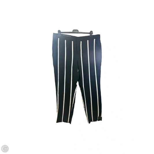 Pants Dress By Banana Republic In Black & White, Size: 14