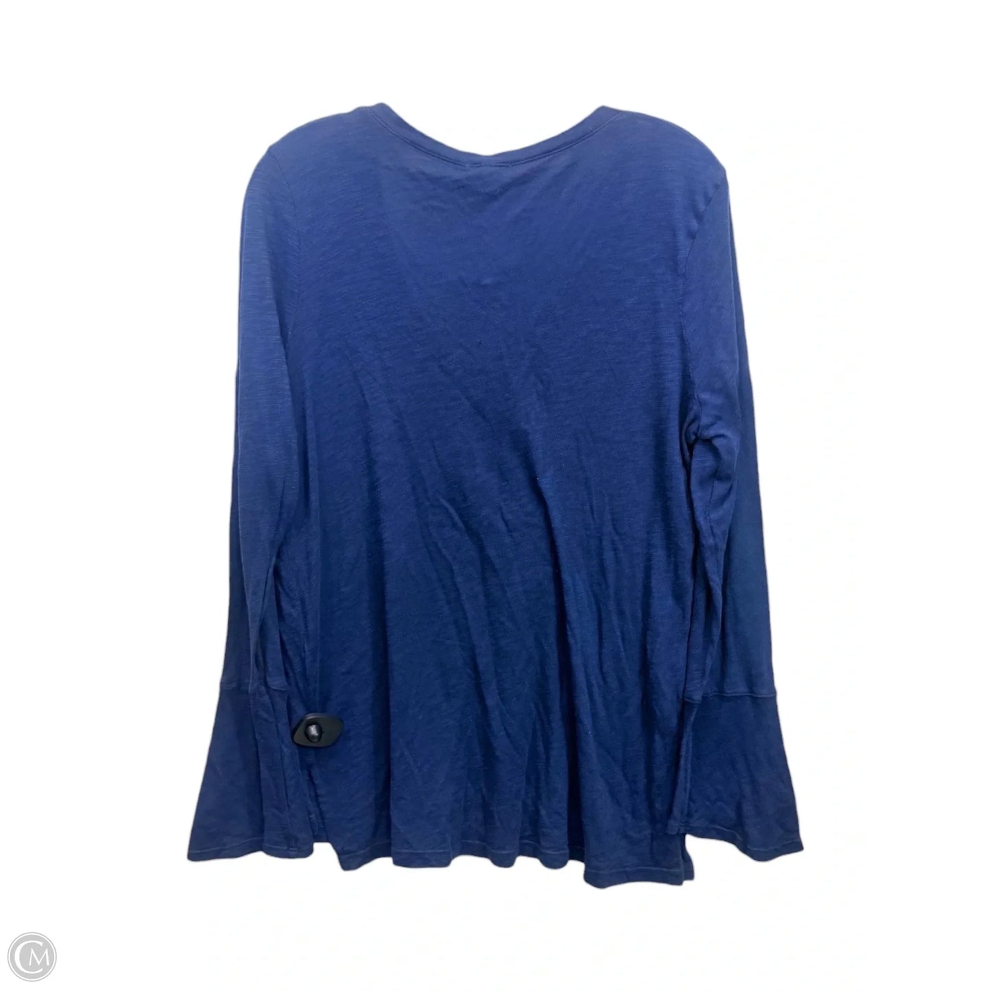 Top Long Sleeve Basic By Splendid In Blue, Size: L