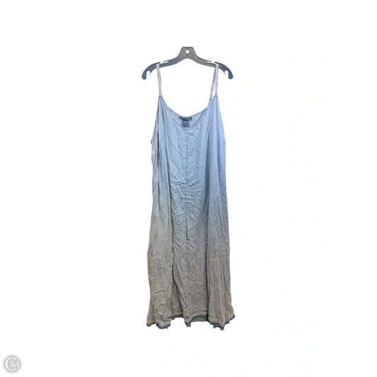 Dress Casual Maxi By Ashley Stewart In Blue Denim, Size: 3x