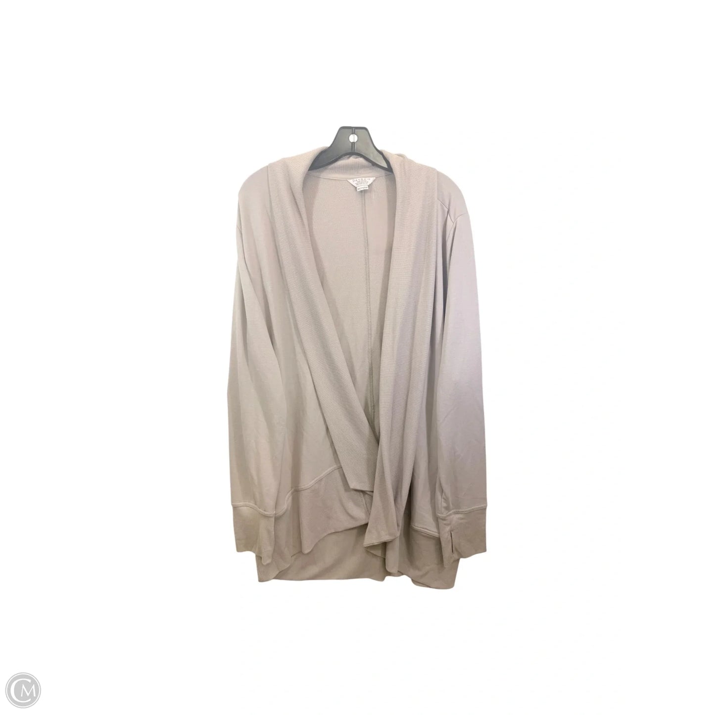 Cardigan By Danskin In Tan, Size: Xxl