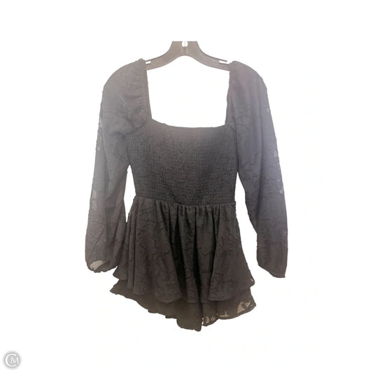 Romper By Justify In Black, Size: M